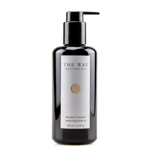 Women's Circle Balancing Body Oil III bottle on white ground main photo